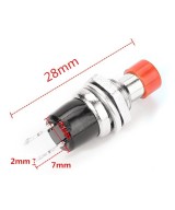 Interruptor Push Button Sin Bloqueo (NC ó NO)