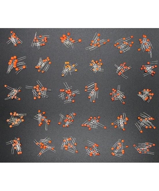 Capacitores ceramicos 0-25V 30 valores 2pf - 100nf (300 unidades)