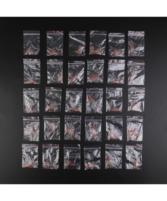 Capacitores ceramicos 0-25V 30 valores 2pf - 100nf (300 unidades)