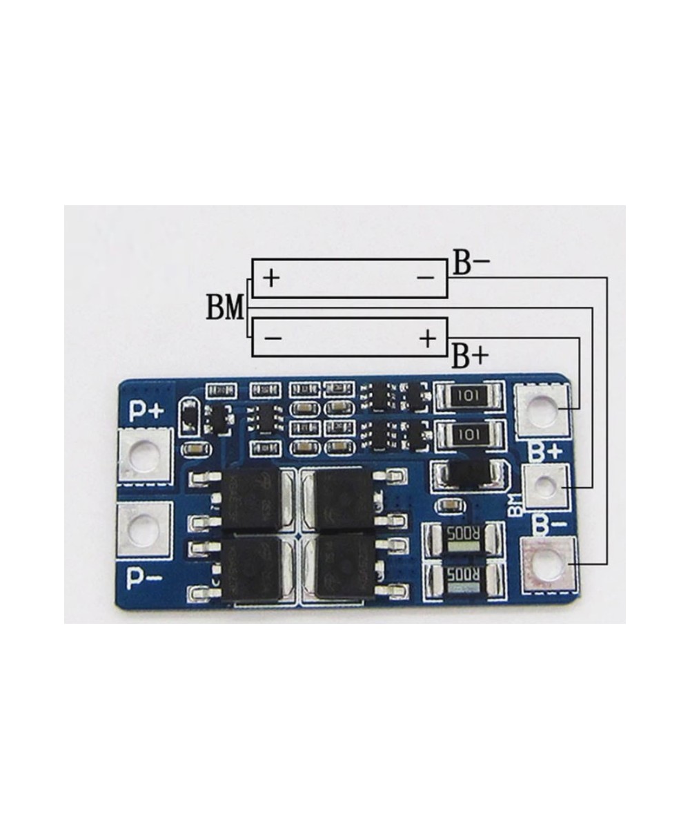 Cargador de batería de litio BMS 2S 7.4V 10A