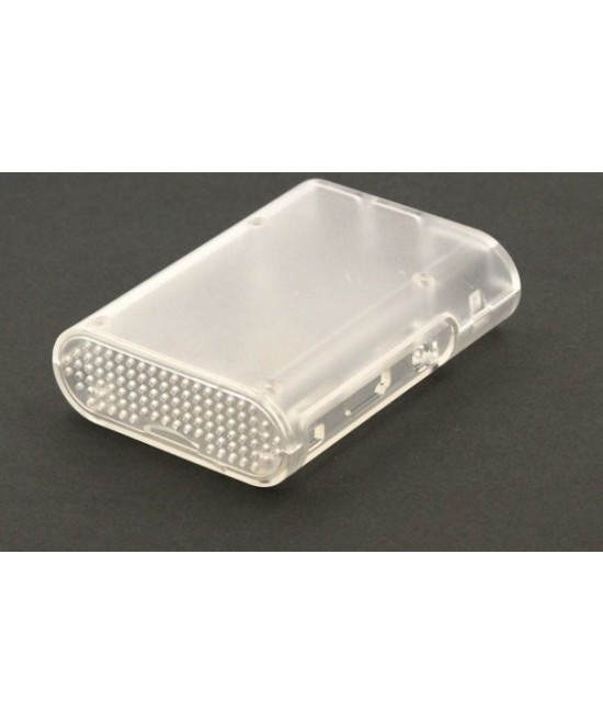 Contenedor plastico para Raspberry PI blanco / transparente