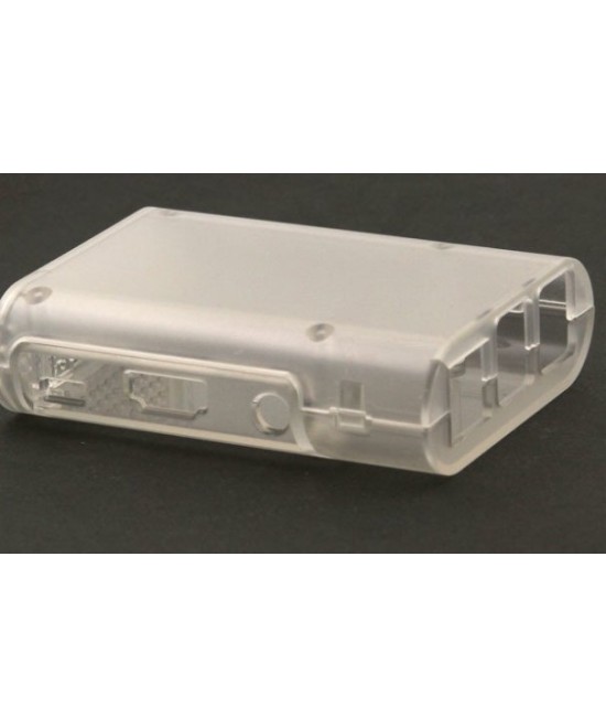 Contenedor plastico para Raspberry PI blanco / transparente