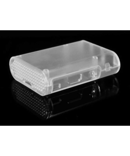 Contenedor plastico para Raspberry PI blanco / transparente