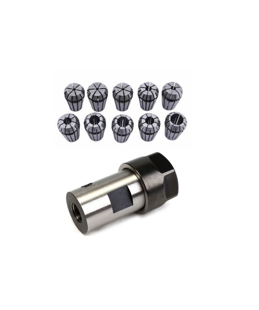 Set de extensión y sujetadores de brocas para CNC ER16 8mm