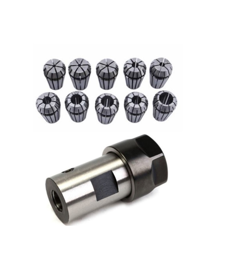 Set de extensión y sujetadores de brocas para CNC ER16 8mm