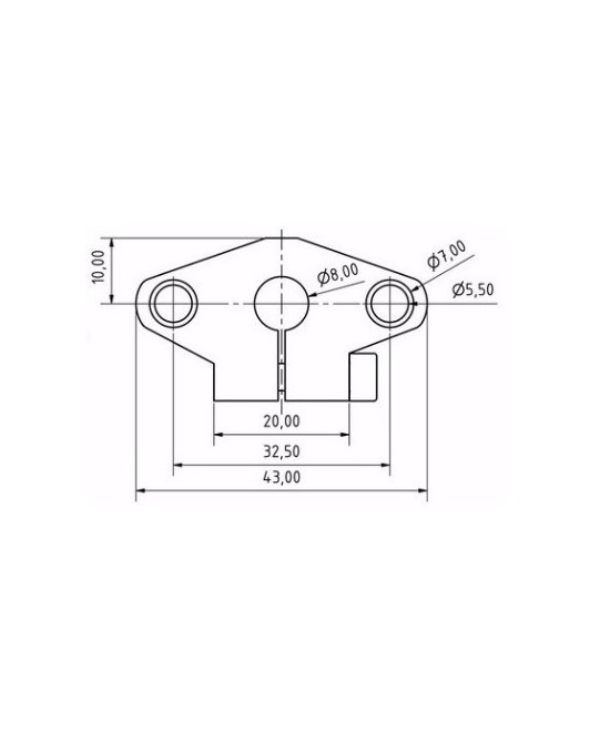 Movimiento horizontal para CNC SHF8