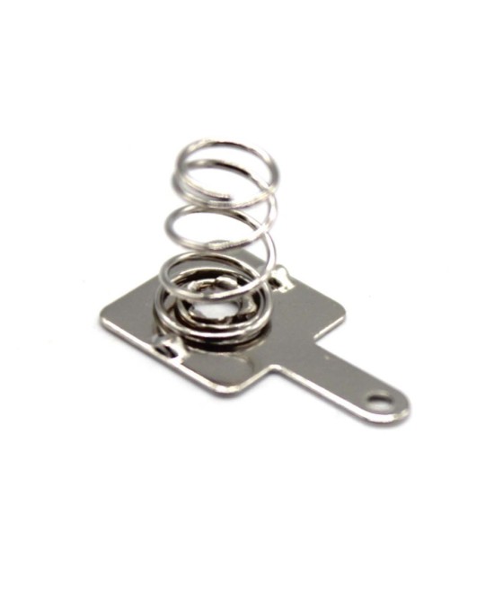 Placa de resorte de contacto positivo y negativo de batería AAA/AA