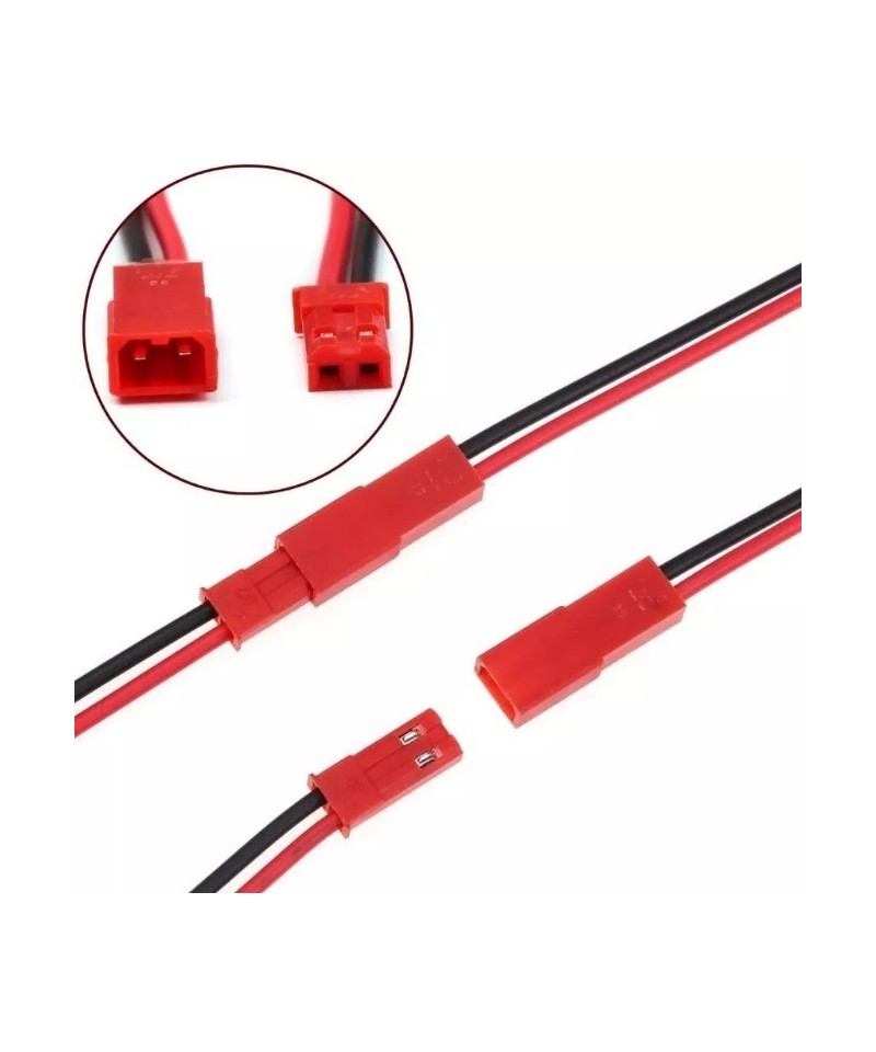 Conectores JST Hembra - Macho (3 pares) Calibre 20-24AWG