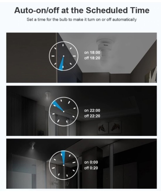 Porta lampara control de voz, RF 433Mhz inteligente WIFI Sonoff R2