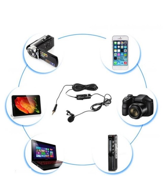 Micrófono lavalier para celular y cámaras BOYA