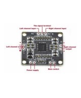 Amplificador de Audio 2x15W Clase D PAM8610