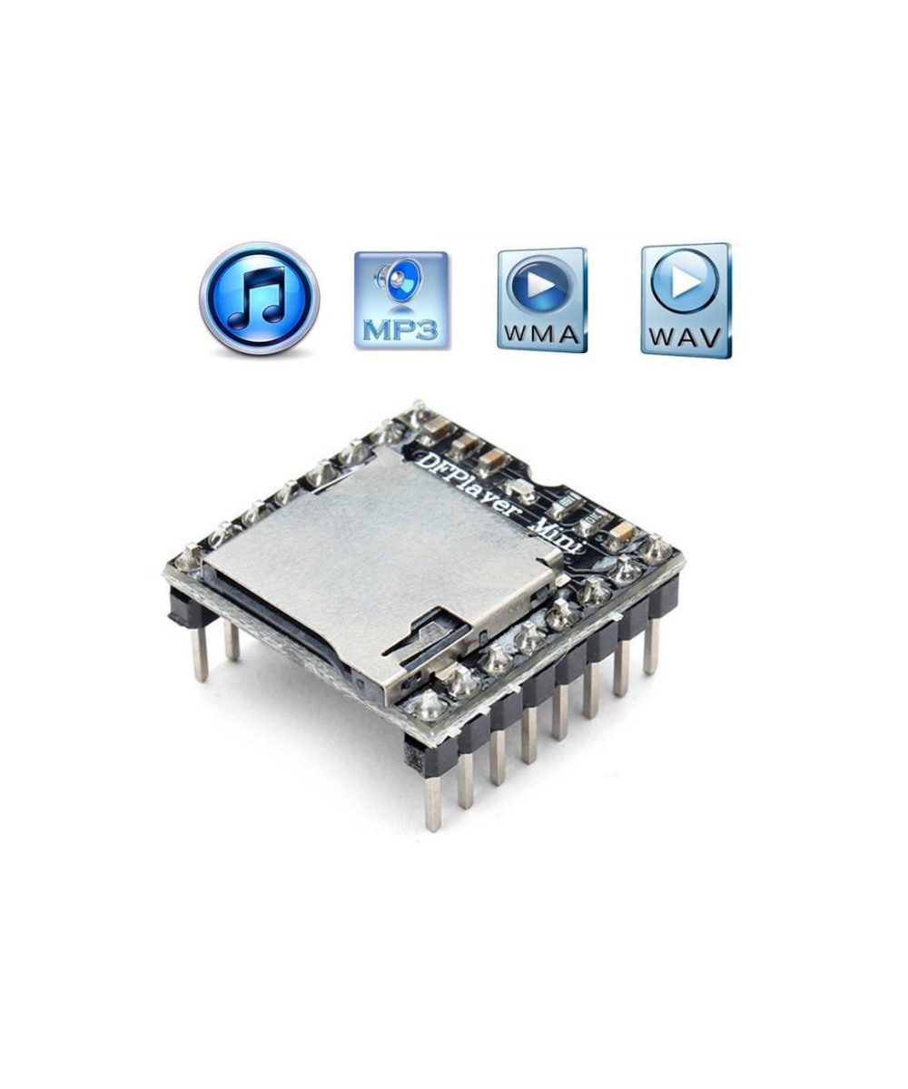 Modulo reproductor de audio MP3 DFPlayer mini para arduino