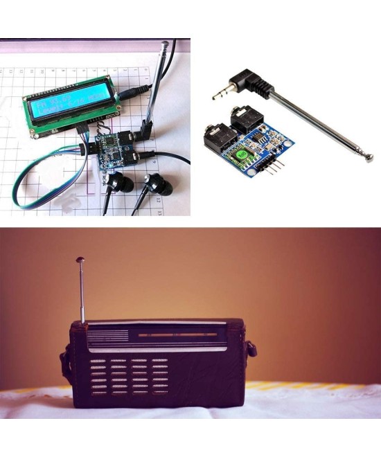 Modulo de Radio FM Estereo TEA5767 76-108MHZ