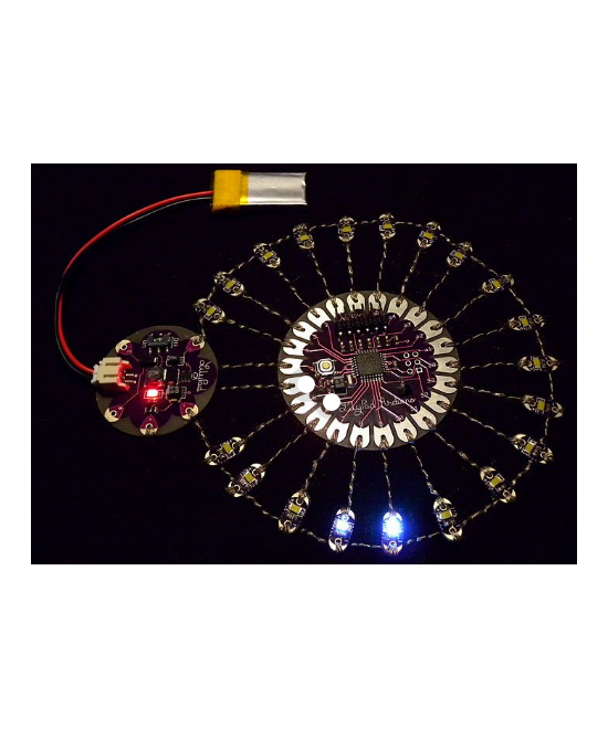 Tarjeta de desarrollo Lilypad con puerto serial RS232 compatible con Arduino