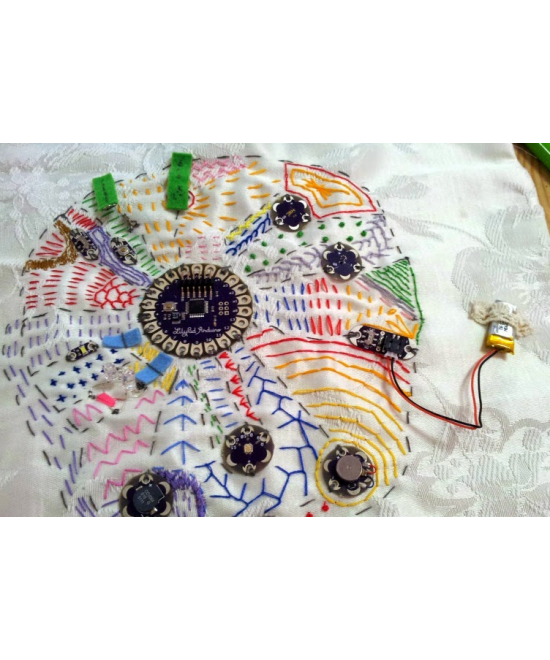 Tarjeta de desarrollo Lilypad con puerto serial RS232 compatible con Arduino