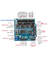 Sensor Shield V5 digital / analogo