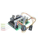 CONTROLADOR PWM DE MOTOR DC 40A DC 12V/24V/36V/48V