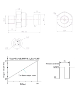 Sensor de presion 10Mpa 1470psi HK3010