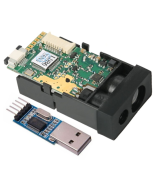 Sensor de distancia láser M88 50m con módulo USB a Serial TTL PL2303