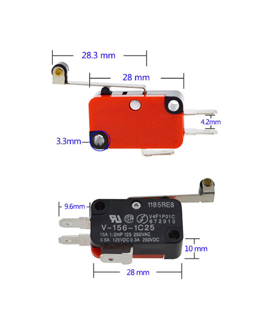 Interruptor de final de carrera V-156-1C25