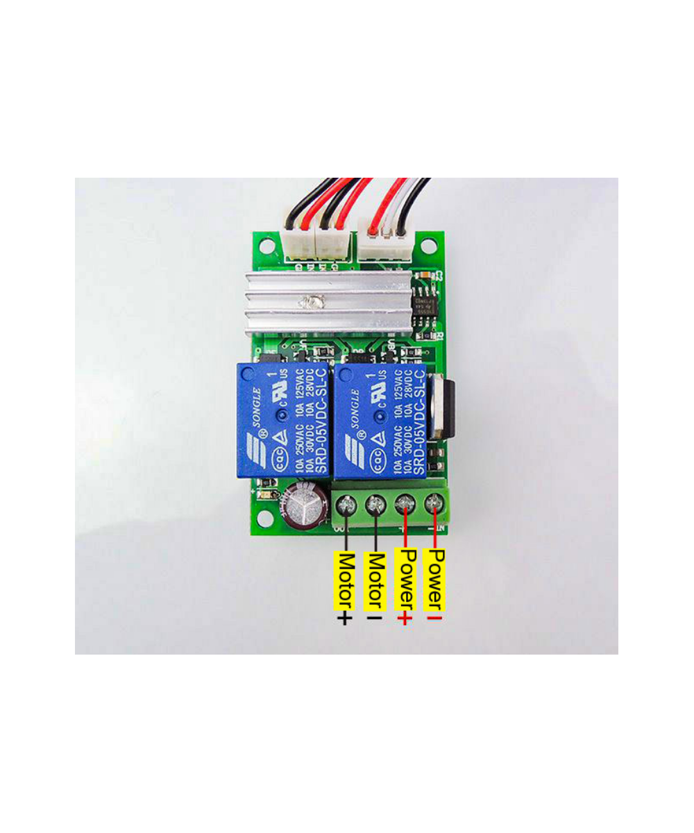 Controlador de velocidad de motor PWM 3A 6V / 9V / 12V / 24V 1203BS