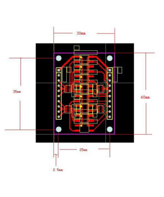 Modulo optoaislador 12V 8 canales