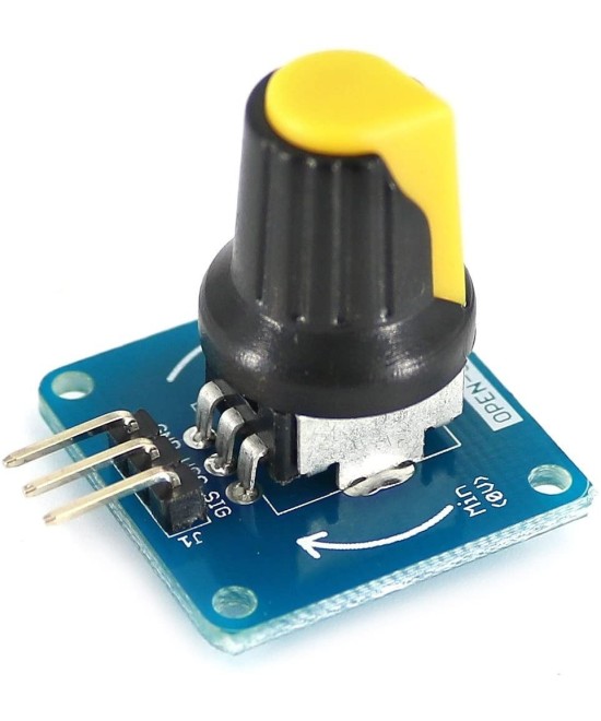 Sensor de angulo Rotatorio potenciometro 10K