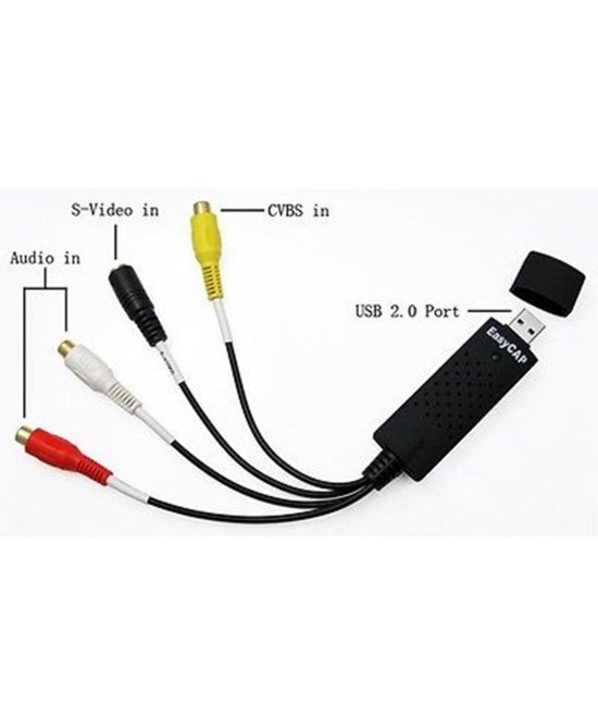 EasyCap, tarjeta capturador de video