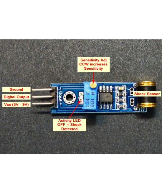 Sensor de vibracion 801S