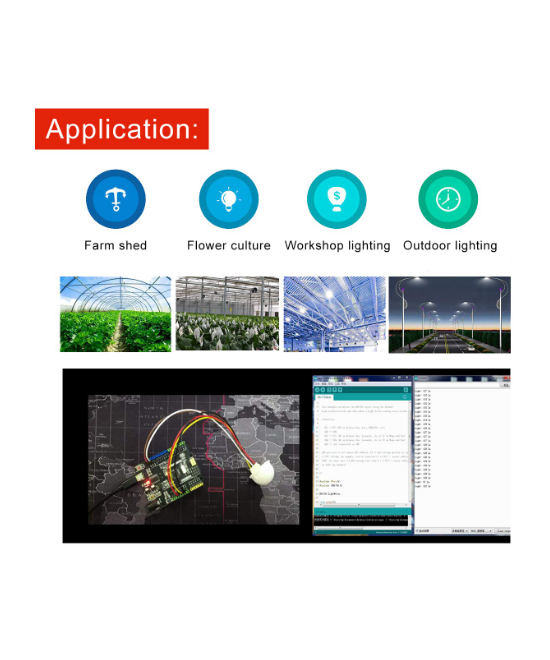 Sensor digital de intensidad de luz BH1750FVI