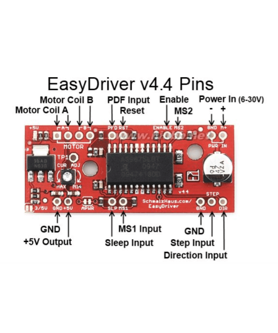 Controlador de motor Easydriver A3967
