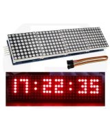 Matriz de control de leds cuatro en uno MAX7219