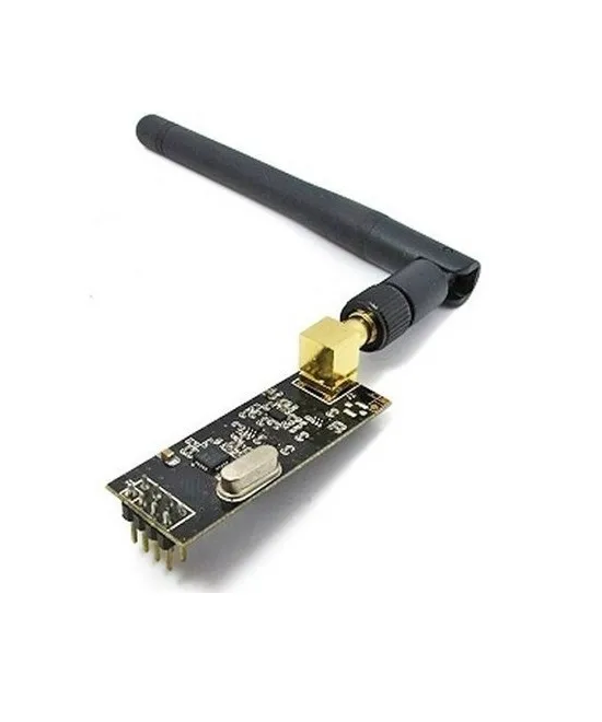 Modulo NRF24L01+PA+LNA 2.4GHz SPI 1Km con Antena