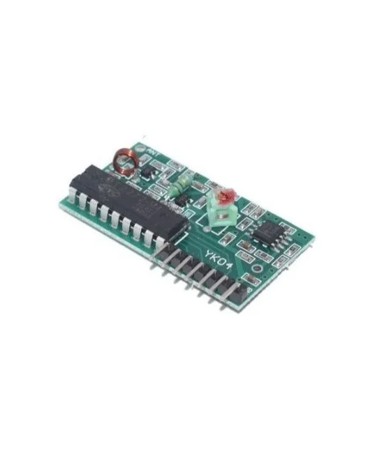 Control remoto RF 4 botones con modulo YK04