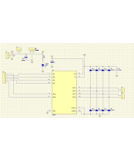 Modulo Puente H Doble L298N 2A