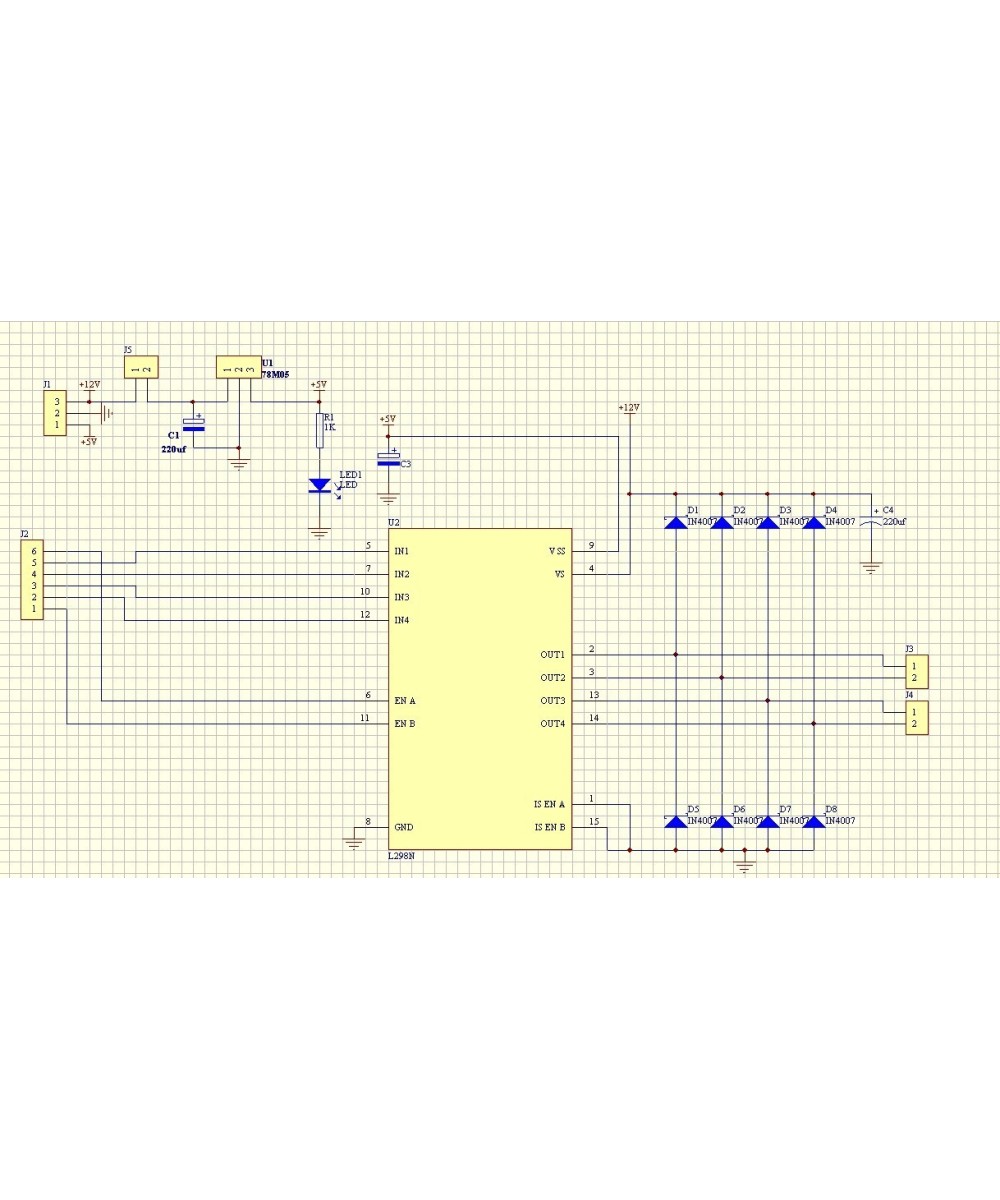 Modulo Puente H Doble L298N 2A