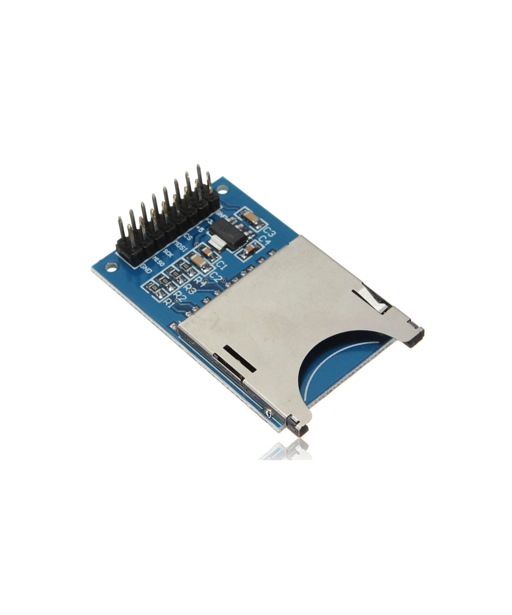 Modulo lector y escritor de tarjetas TF / SD compatible con arduino