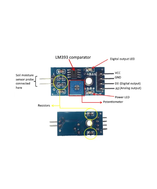 Modulo sensor de humedad del suelo HL-69