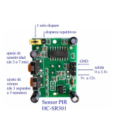 Sensor de Movimiento PIR HC-SR501