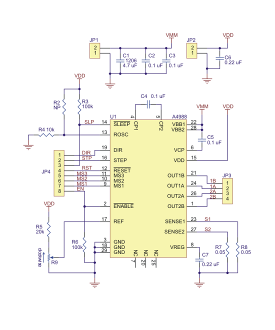 Controladores para motor paso a paso