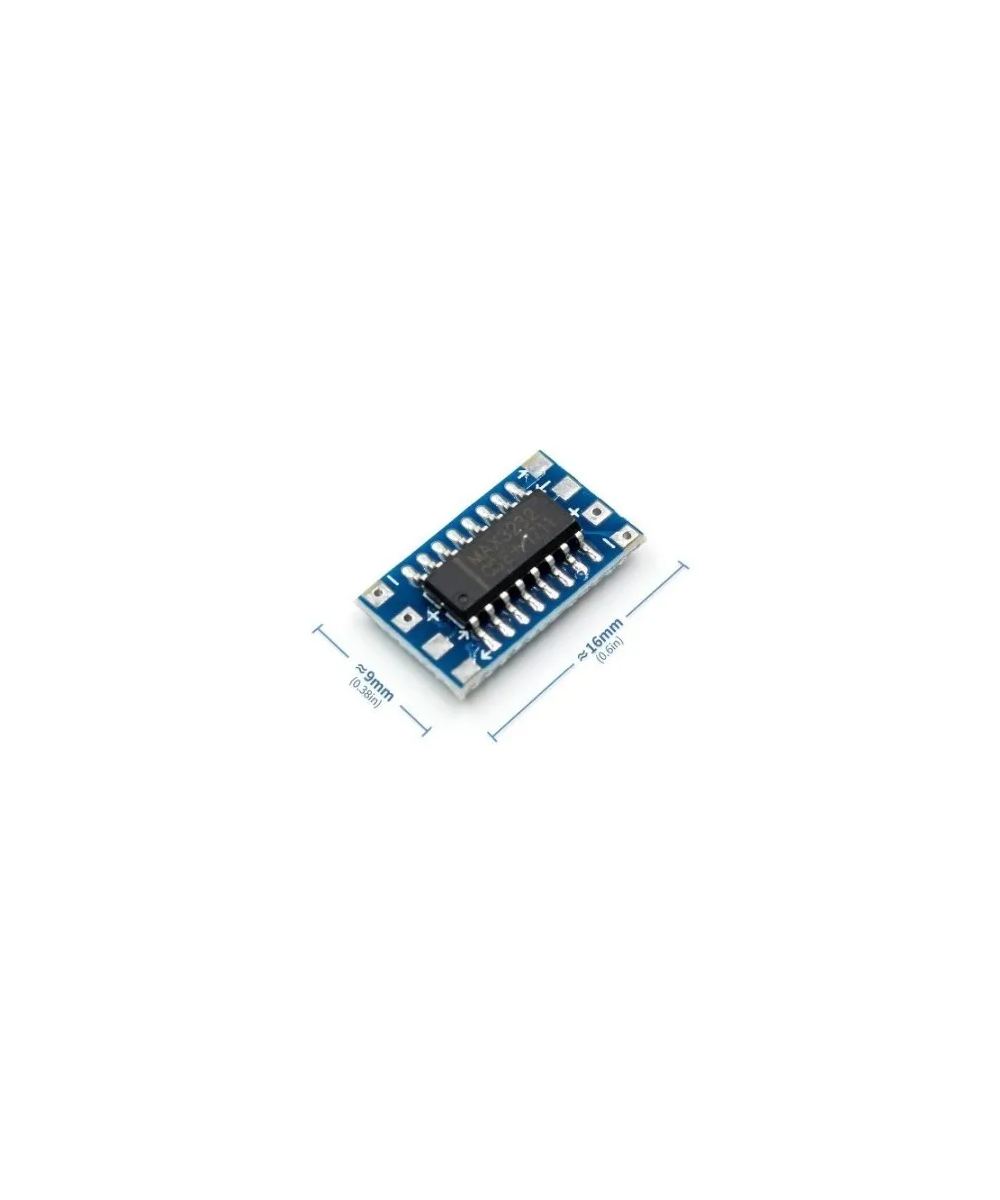 Mini convertidor serial RS232 a TTL, Max3232