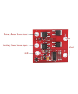 Transferencia automática de voltaje DC 12V / 8A