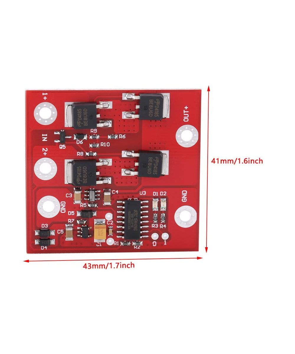 Transferencia automática de voltaje DC 12V / 8A