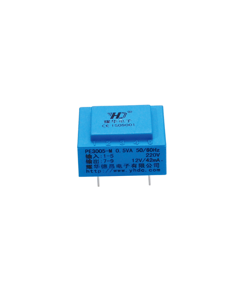 Transformador de Potencia para PCB mini 220V a 12V/42mA PE2409-1