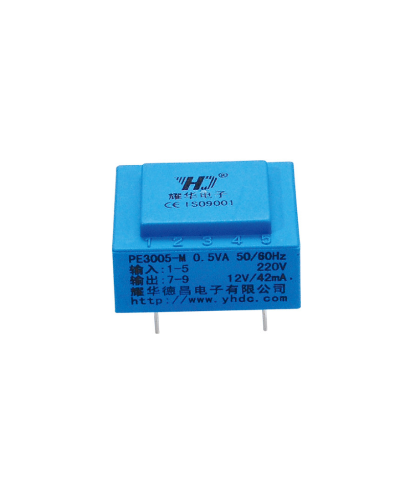 Transformador de Potencia para PCB mini 220V a 12V/42mA PE2409-1