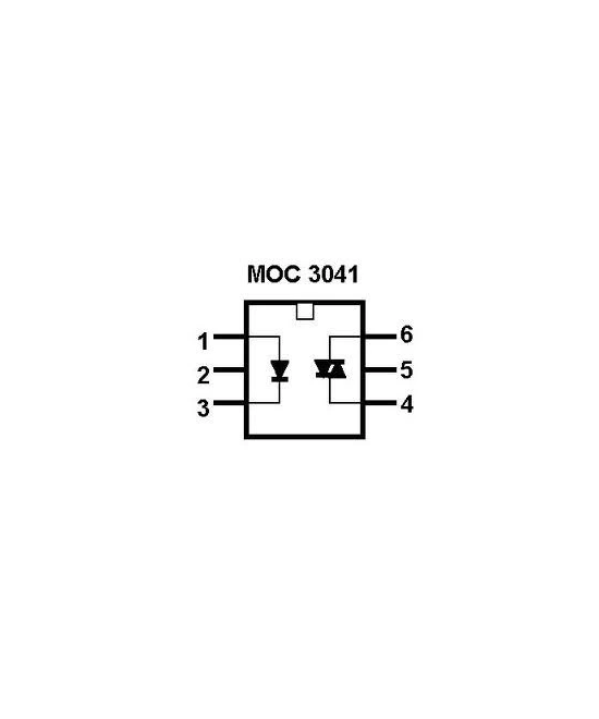 Optoacoplador MOC3041