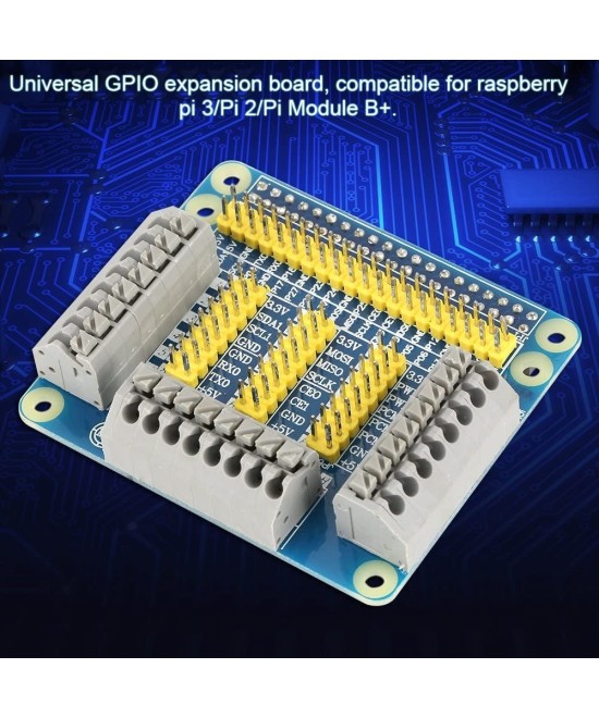 Shield de expansión de puertos GPIO para Raspberry PI