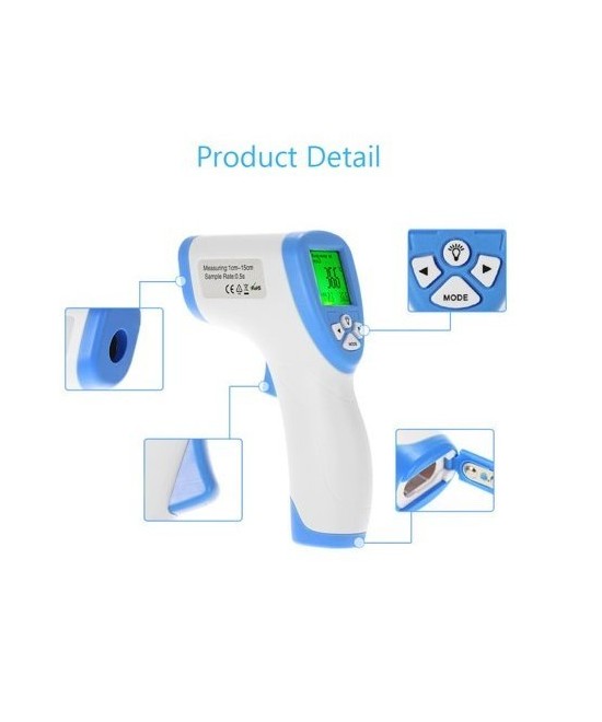 Termómetro infrarrojo para medición de temperatura corporal