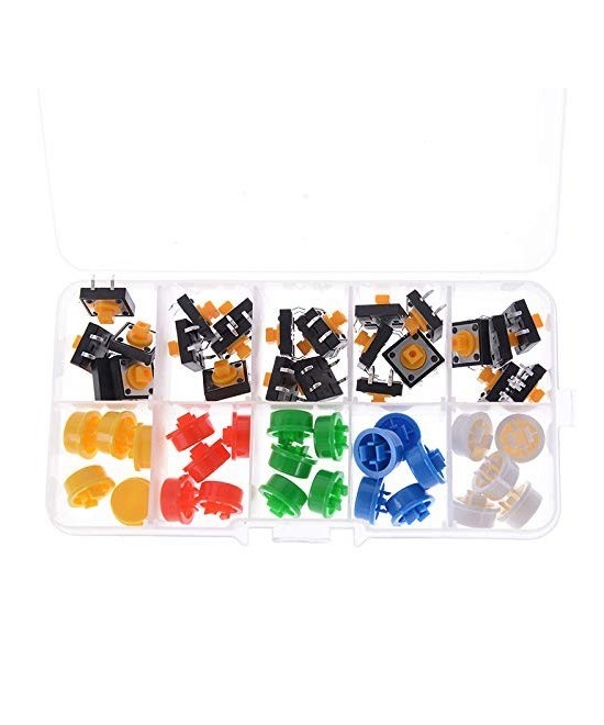 Kit de pulsadores 25 piezas
