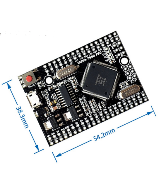 Microcontrolador arduino mega 2560 nucleo micro USB